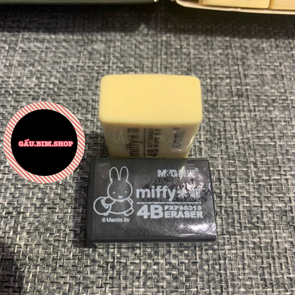 Combo 5 Gôm tẩy 4B M&G MIFY loại to và bé
