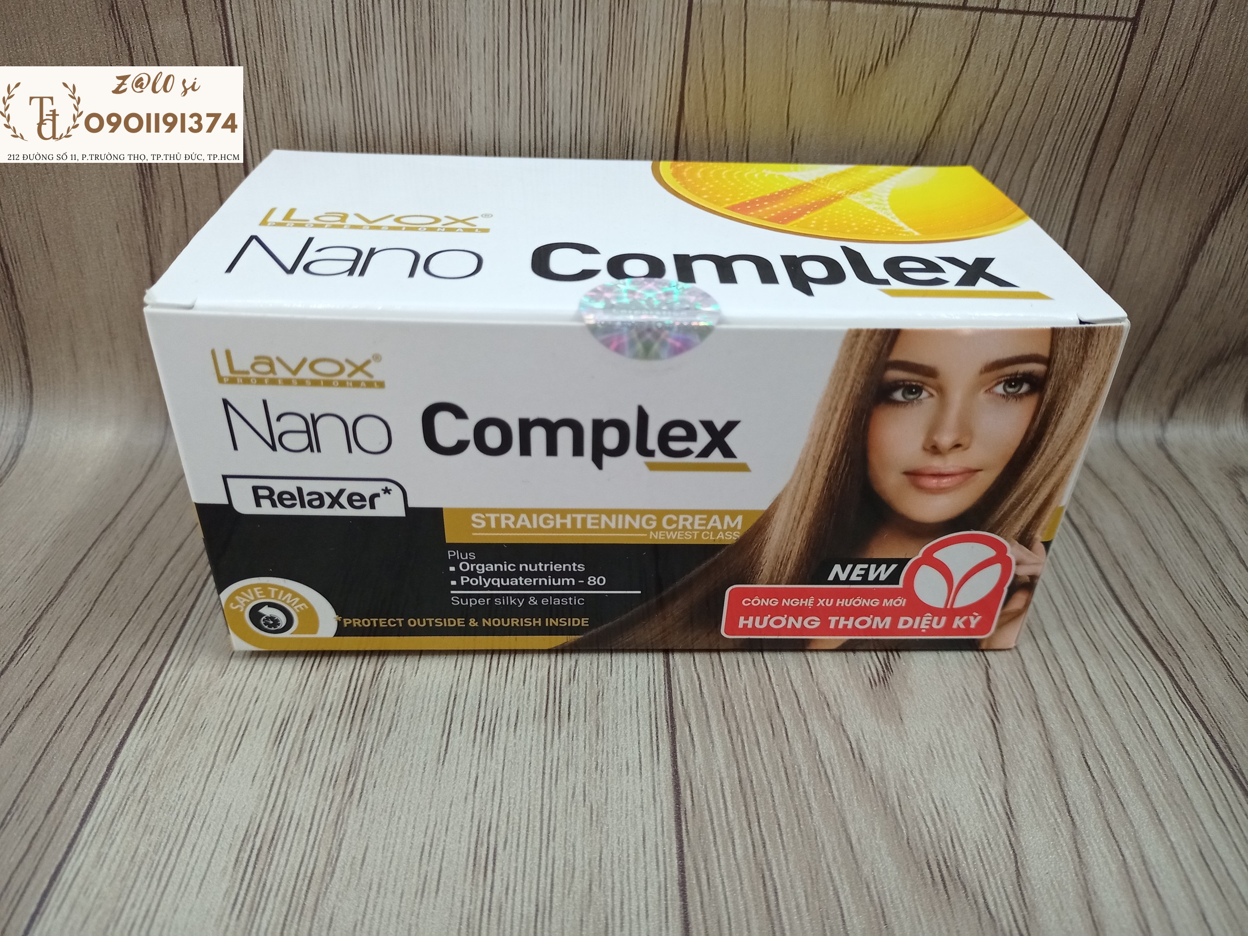 Duỗi Lavox Nano Complex 140ml