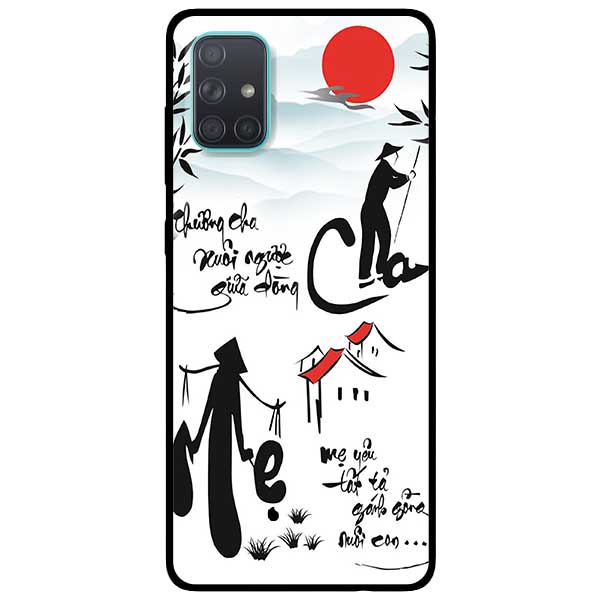 [HCM]Ốp lưng dành cho Samsung A51 / Samsung A71 mẫu Cha Mẹ Mẫu Đẹp