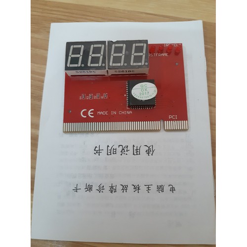 Card test Mainboard 4 số 8 đèn Led