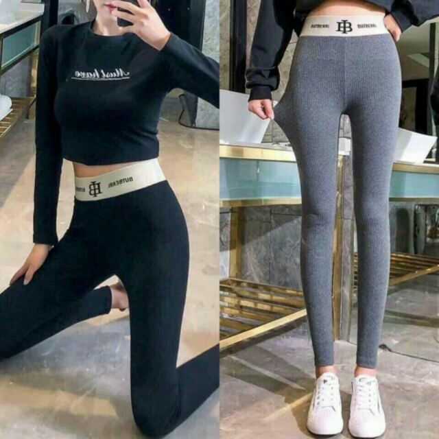 Quần Legging nữ len tăm cạp cao gen bụng - phukienteen