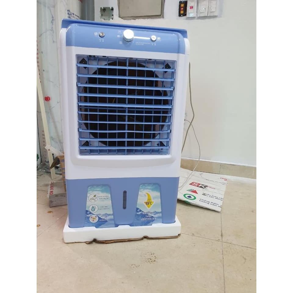 QUẠT ĐIỀU HÒA HƠI NƯỚC [HS-35A] mặt kính, 45 lít