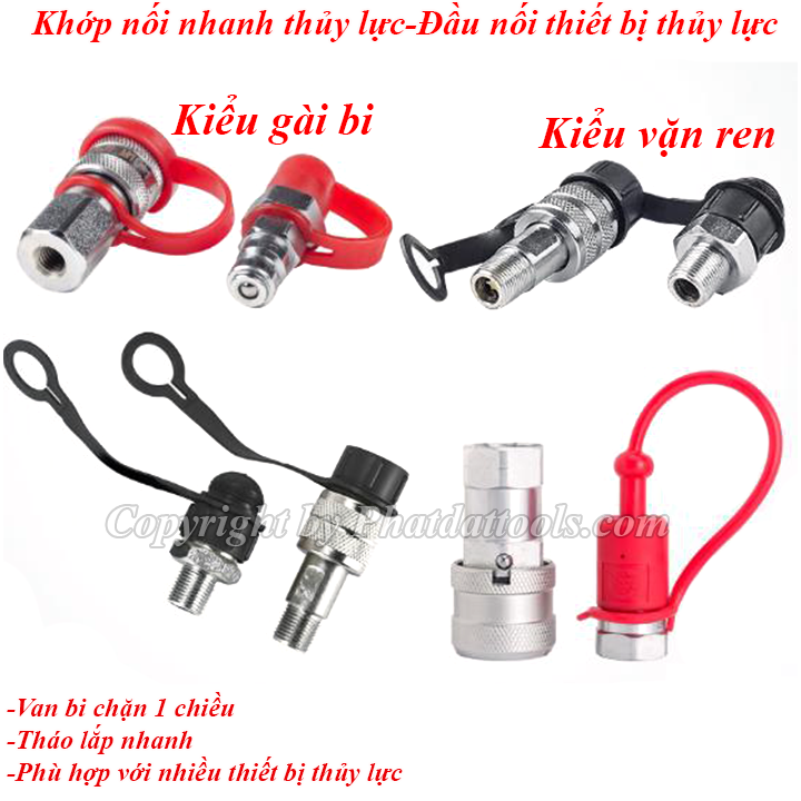 Đầu nối nhanh thủy lực