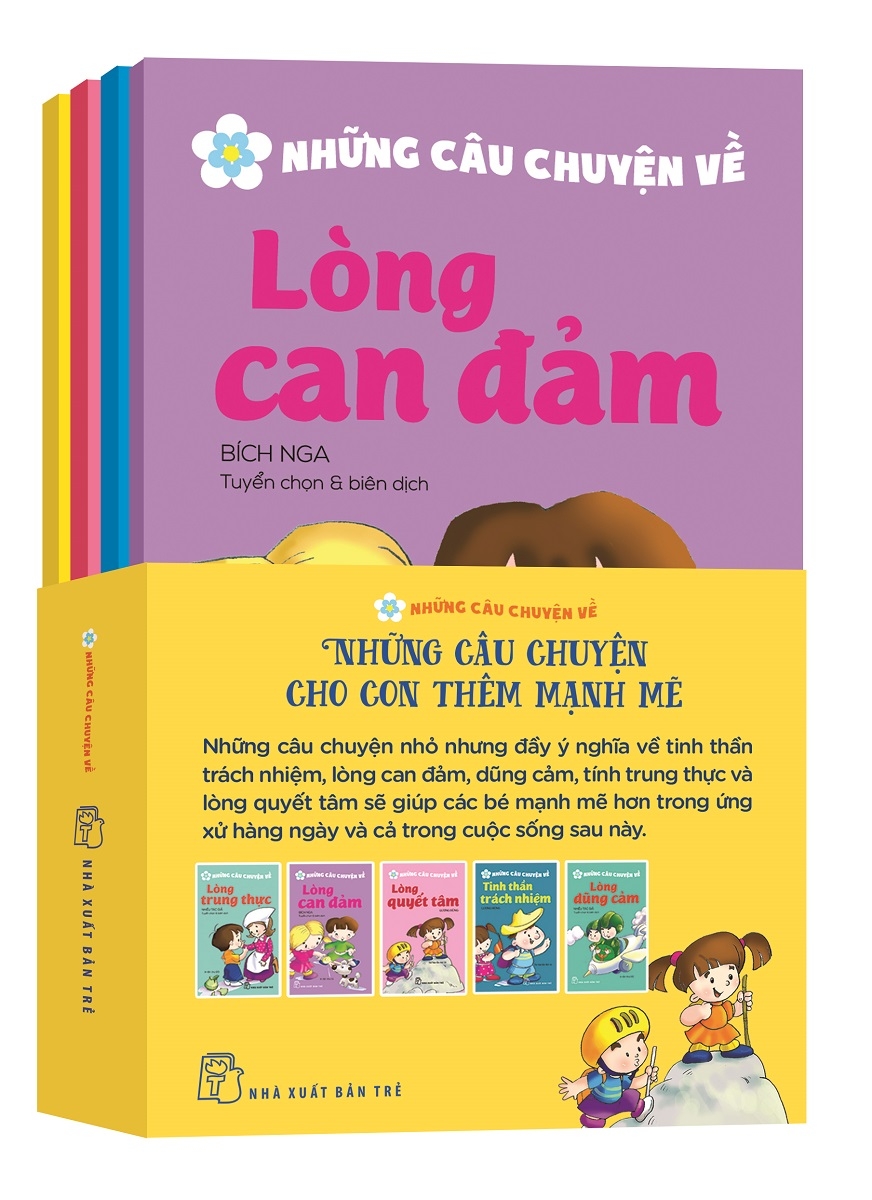 Bộ sách Những câu chuyện cho con thêm mạnh mẽ