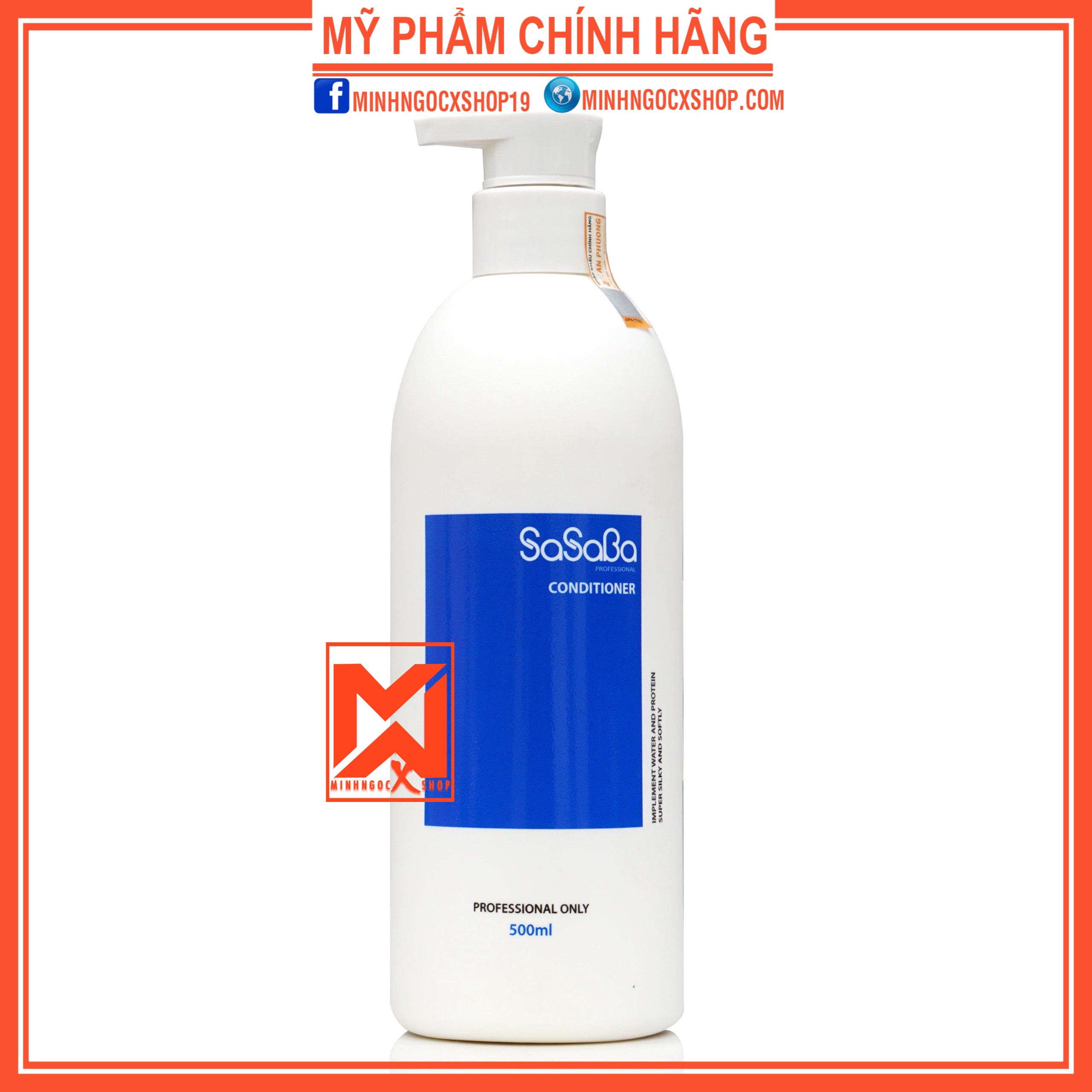 Dầu xả hoàn hình sasaba plus 500ml chính hãng