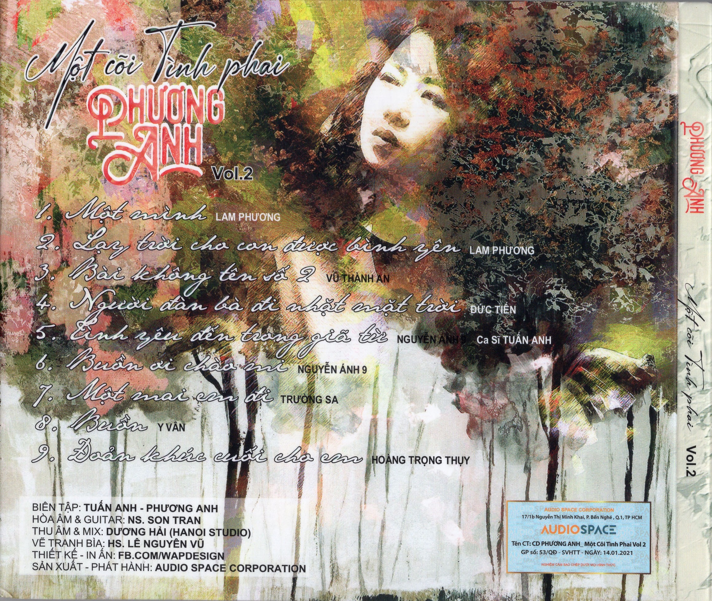 Set of 5 Cds of Phuong Anh Music (Japanese Discs)