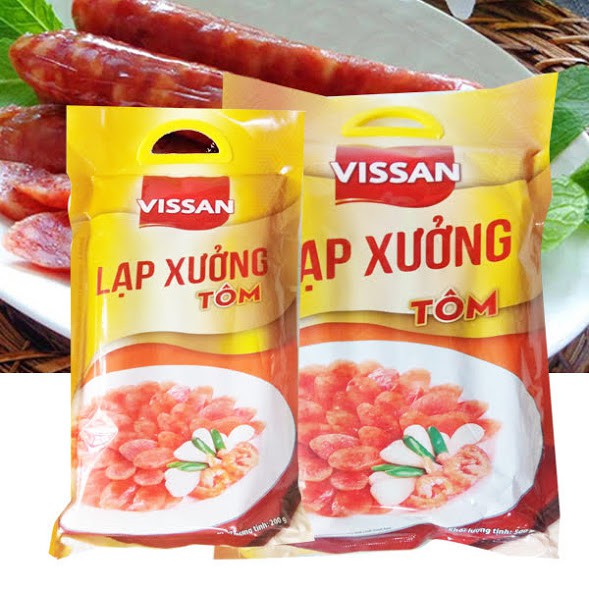 Lạp xưởng tôm Vissan gói 200g