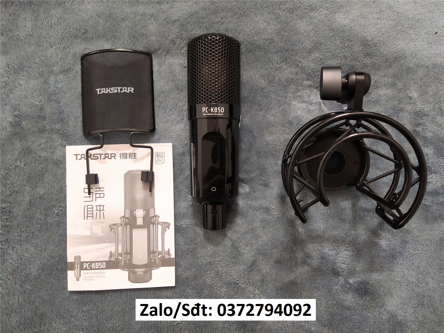 Mic thu âm Takstar PC-K850 (Bảo Hành 2 năm)