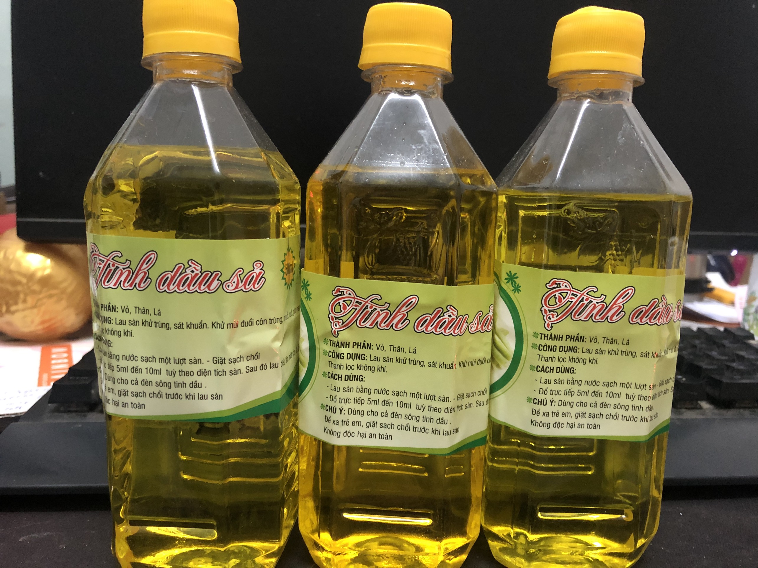 Tinh Dầu Xả Chai 500ml