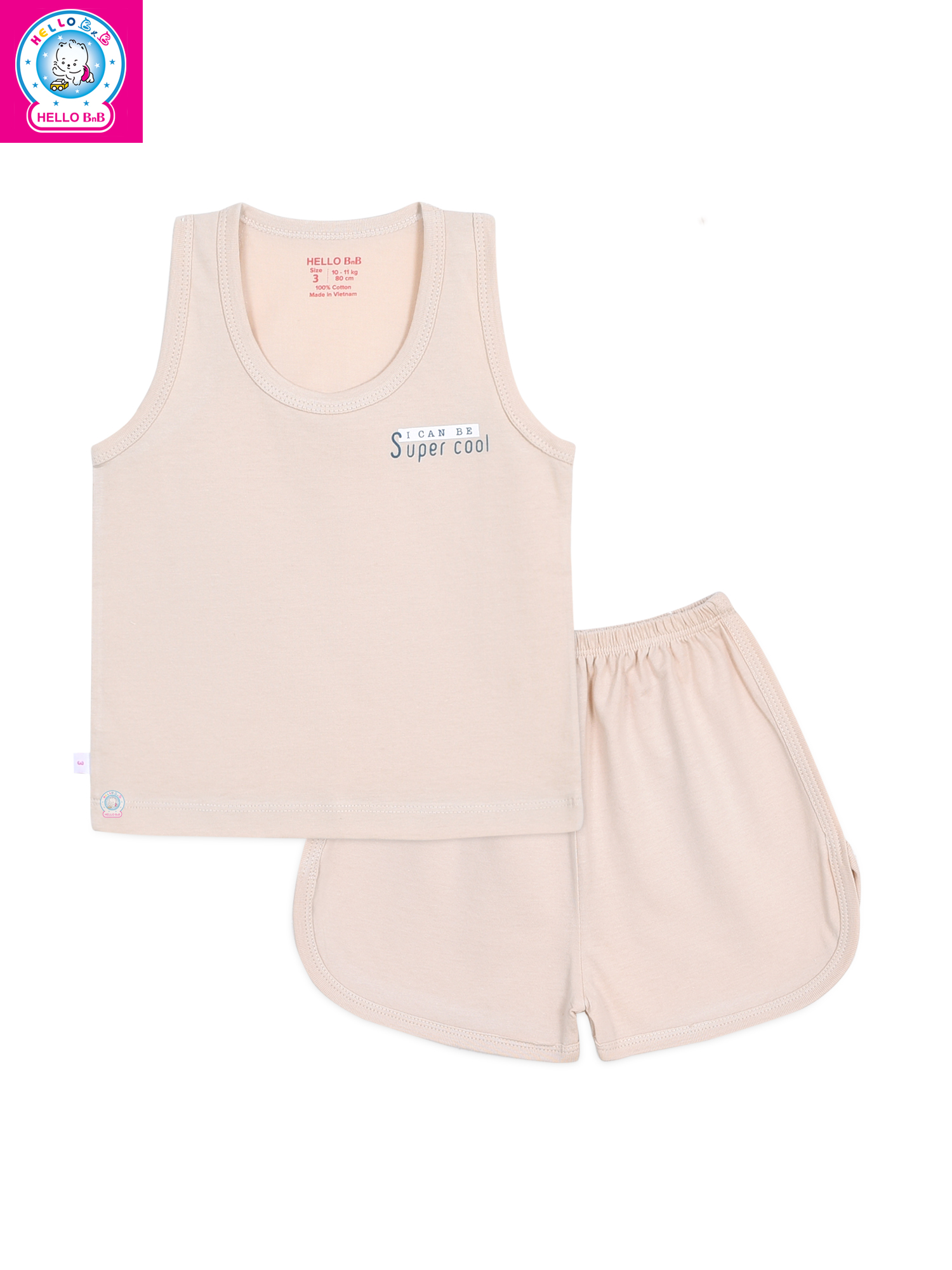 Bộ Ba Lổ Phối Màu BN0016 - HELLO BnB