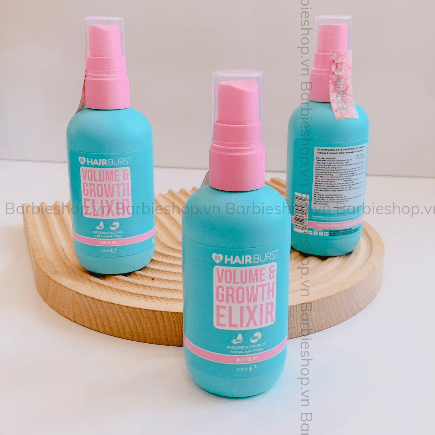 Xịt Dưỡng Tóc Hairburst Volume & Growth Elixir [125ml]