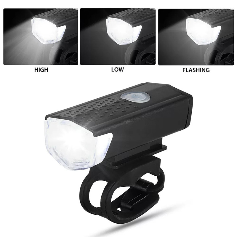 Đèn xe đạp siêu sáng LED sạc USB