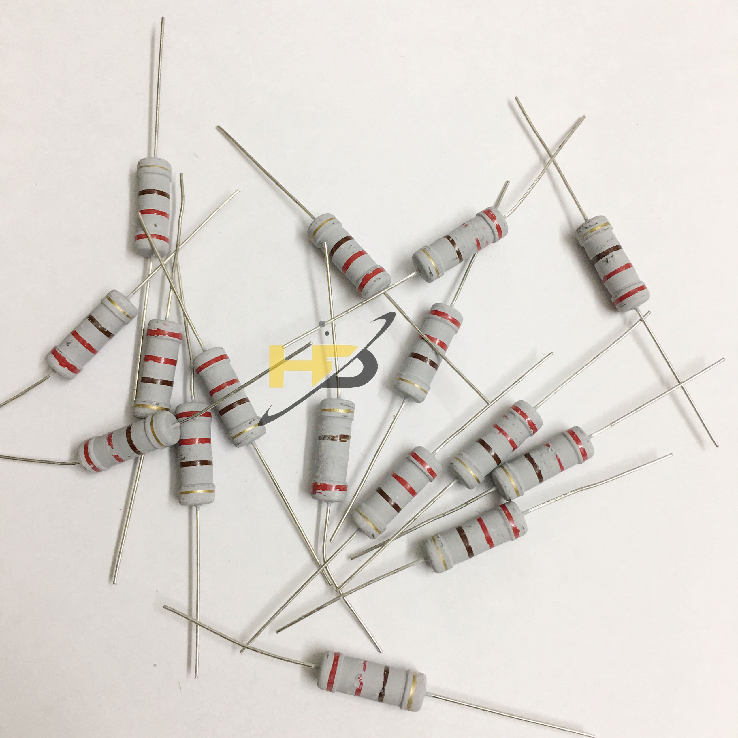 Bộ 20 Con Điện Trở 220R 2W 5% , Điện Trở Công Suất, Linh Kiện Chất Lượng