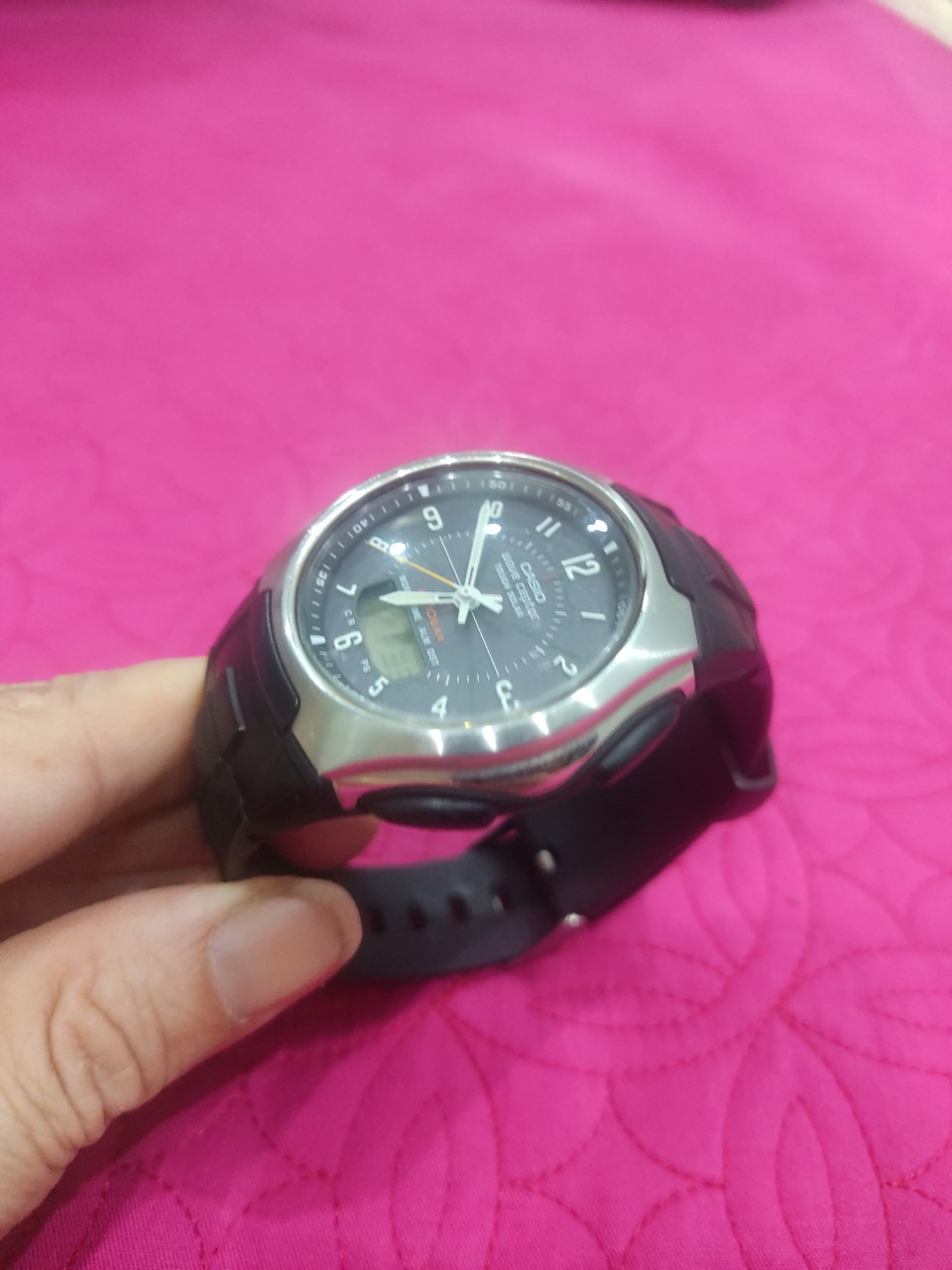 [Nhập RS0822 giảm 30k cho đơn 99k]Đồng hồ Nam - Casio Solar