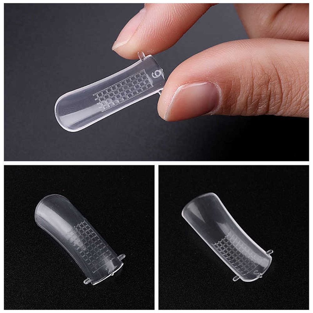Set Khuôn Móng Đắp Gel 100 Cái