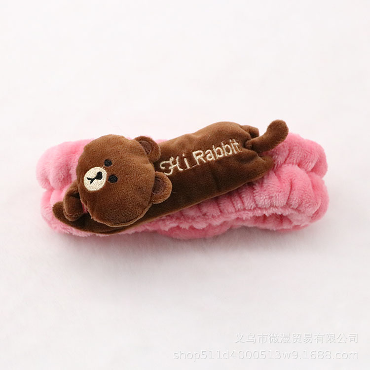 Băng đô makeup hình gấu style Hàn Quốc so cute
