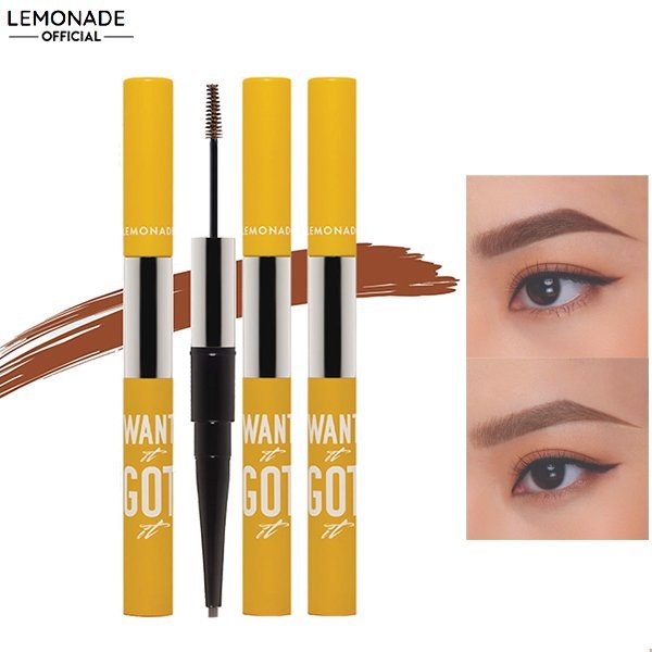 Chì kẻ mày 2 đầu Lemonade Want It Got It Dual Eyebrow 4g