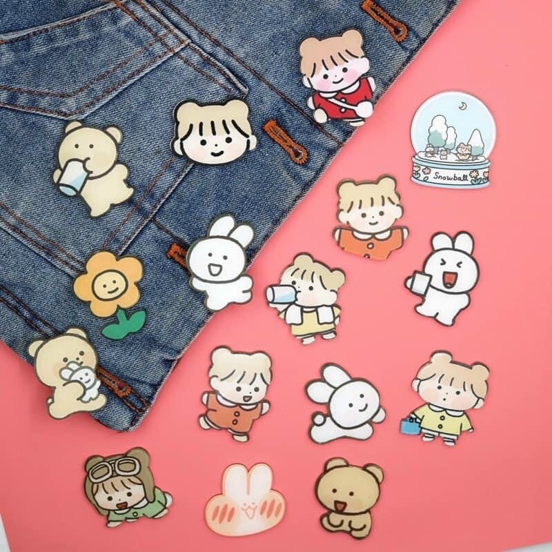Sticker,huy hiệu cài túi,áo,balo-BALOHA