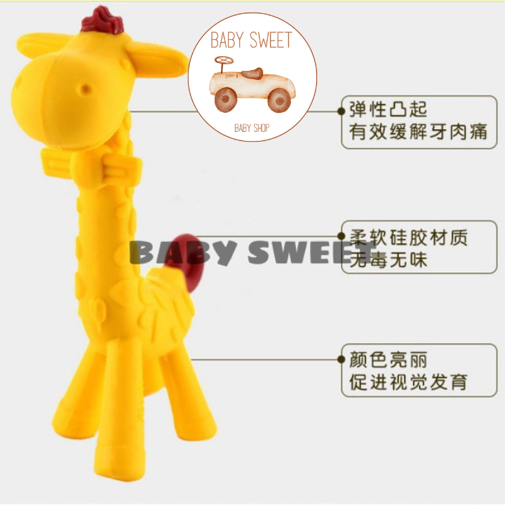 Gặm Nướu Hình Hươu Cao Cổ Siêu Mềm