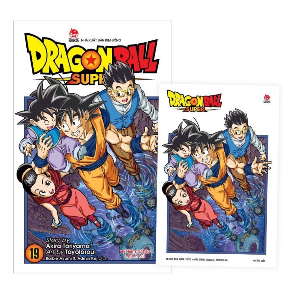 Truyện tranh - dragon ball super - tập 19 - tặng kèm postcard