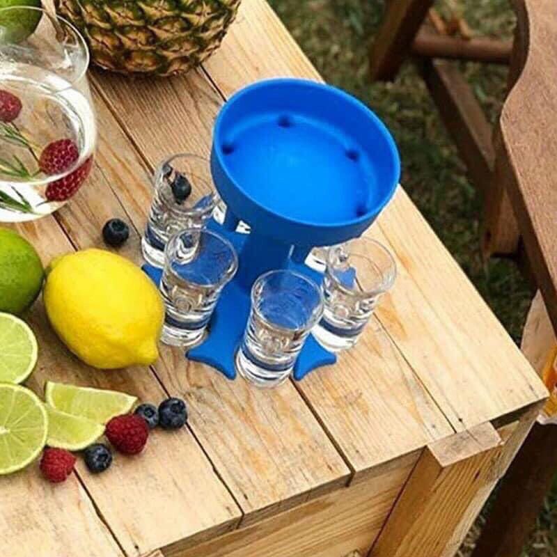 THÁP chia rượu 6 chén siêu độc lạ cho cánh mày râu