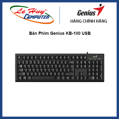Bàn Phím Máy Tính Genius KB-100 USB