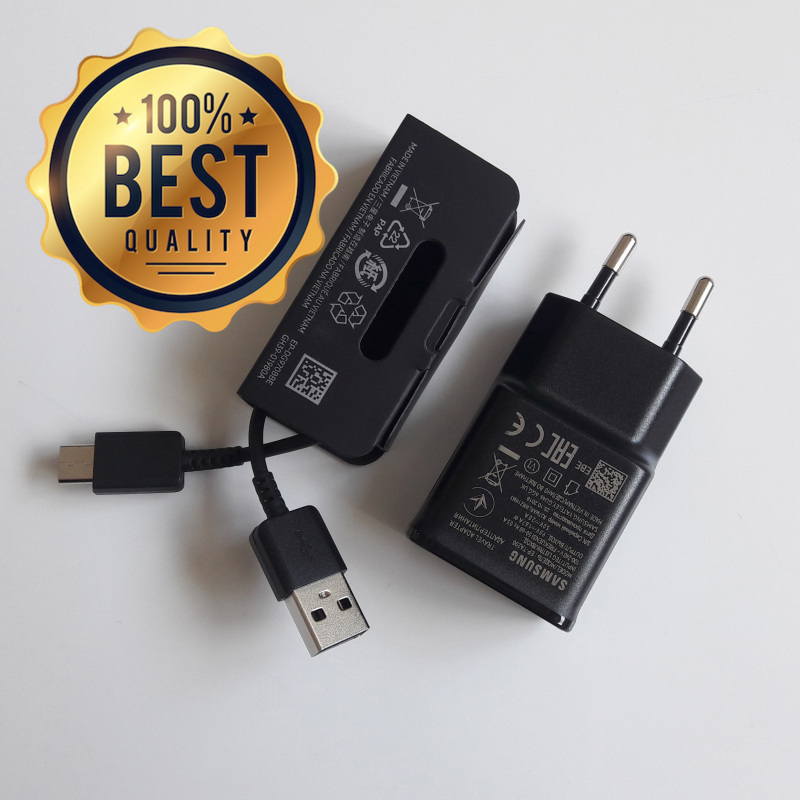 Giá Bộ sạc nhanh dùng cho Samsung A50s (Cam Kết Sạc ZIN) (Adaptor Đen Nhám + Cable chuẩn type C) (Fast Charging)