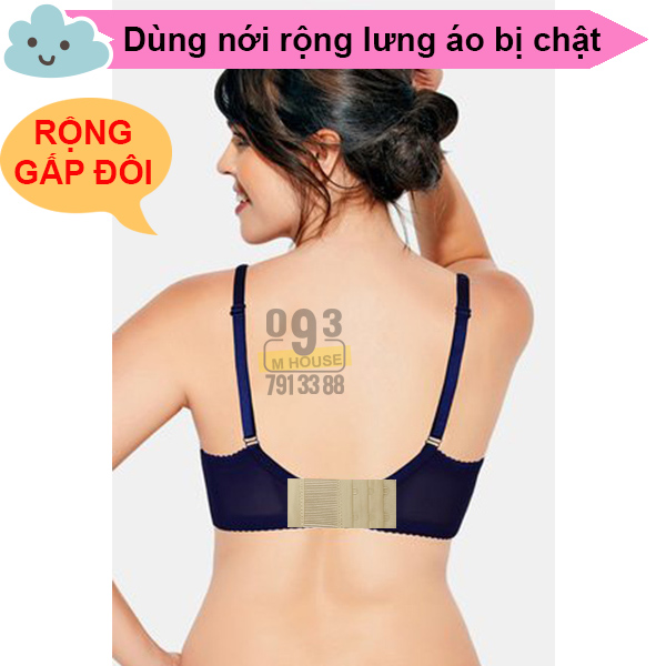 Móc Nới Rộng Áo Ngực Bra 2 Móc 3 Móc Móc Nối Dây Áo Ngực