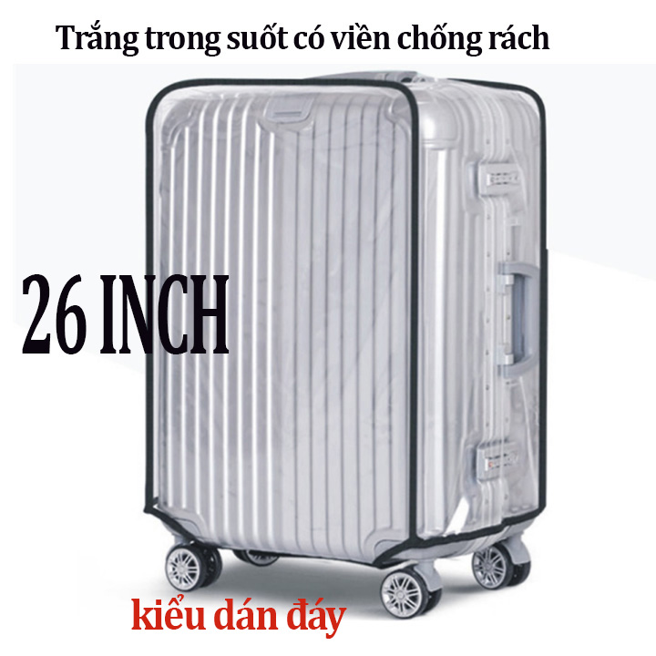 Túi bọc vali - Túi trùm bảo vệ vali vải thun siêu dai co giãn rất tốt đường in sắc nét - Hoạ tiết cá tính