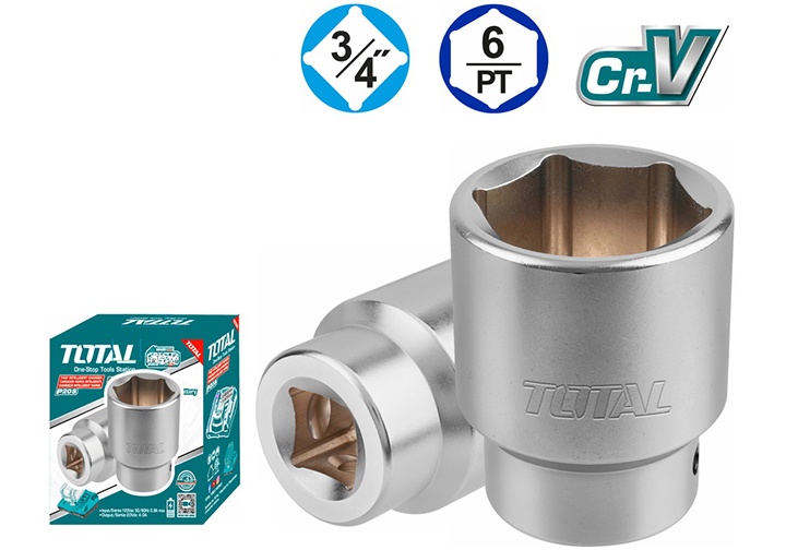 Đầu tuýp lục giác 3/4 inch size 28mm total -thhast34281