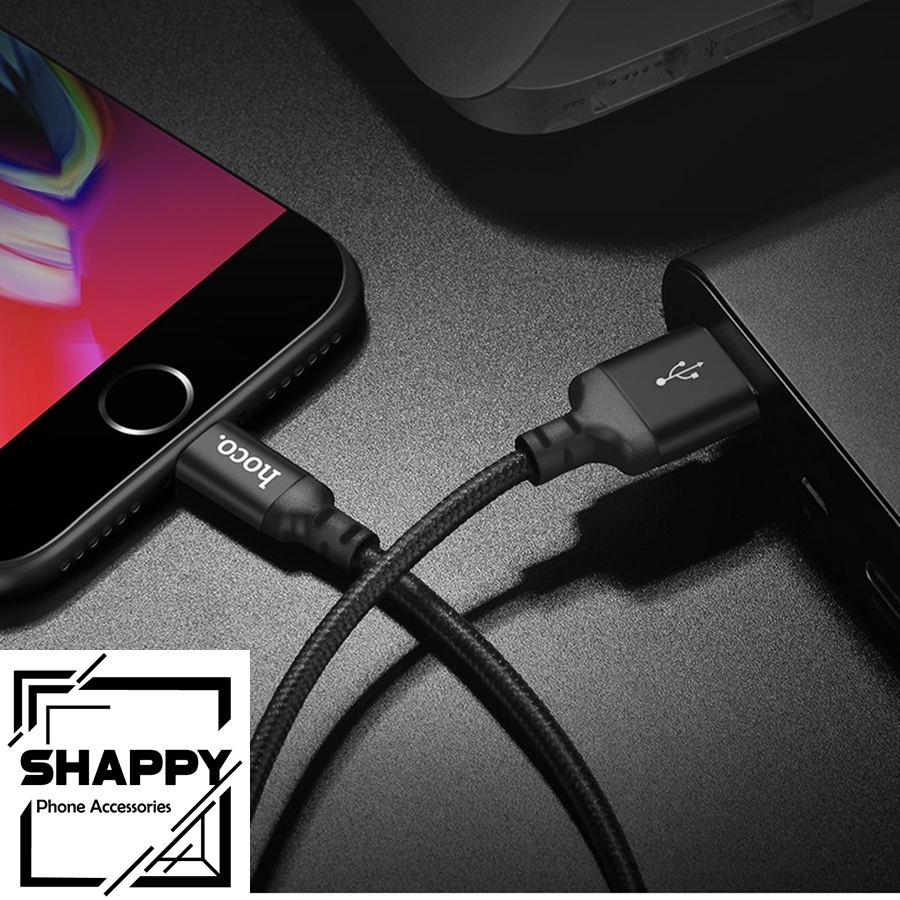 Cáp Sạc Hoco X14 Dài 1M Hỗ Trợ Cổng Lightning/Micro/TypeC - Bảo Hành 03 Tháng 1 ĐỔI 1 [Shappy Shop]