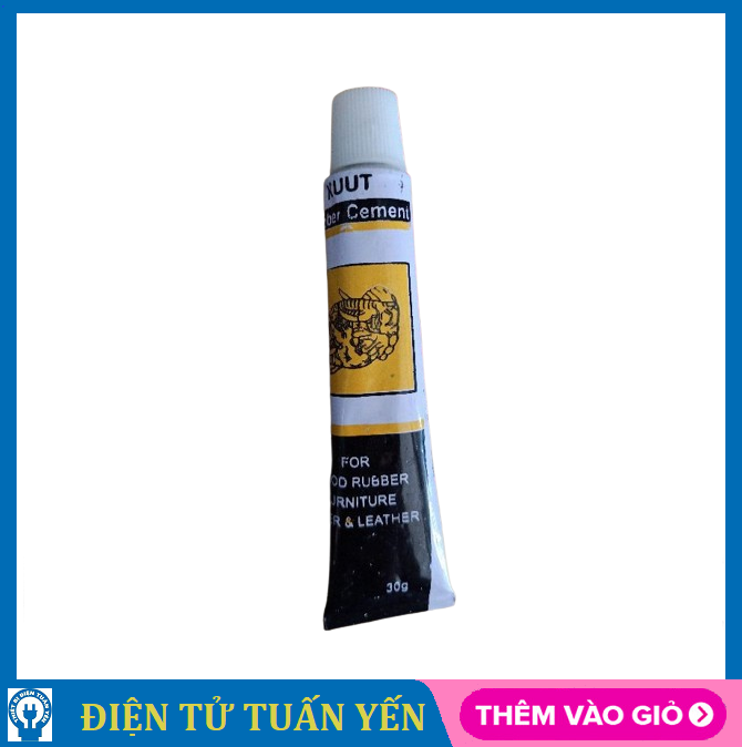 Keo dán con voi Kuut dán giày dép, gỗ, nhựa, cao su và ron xe