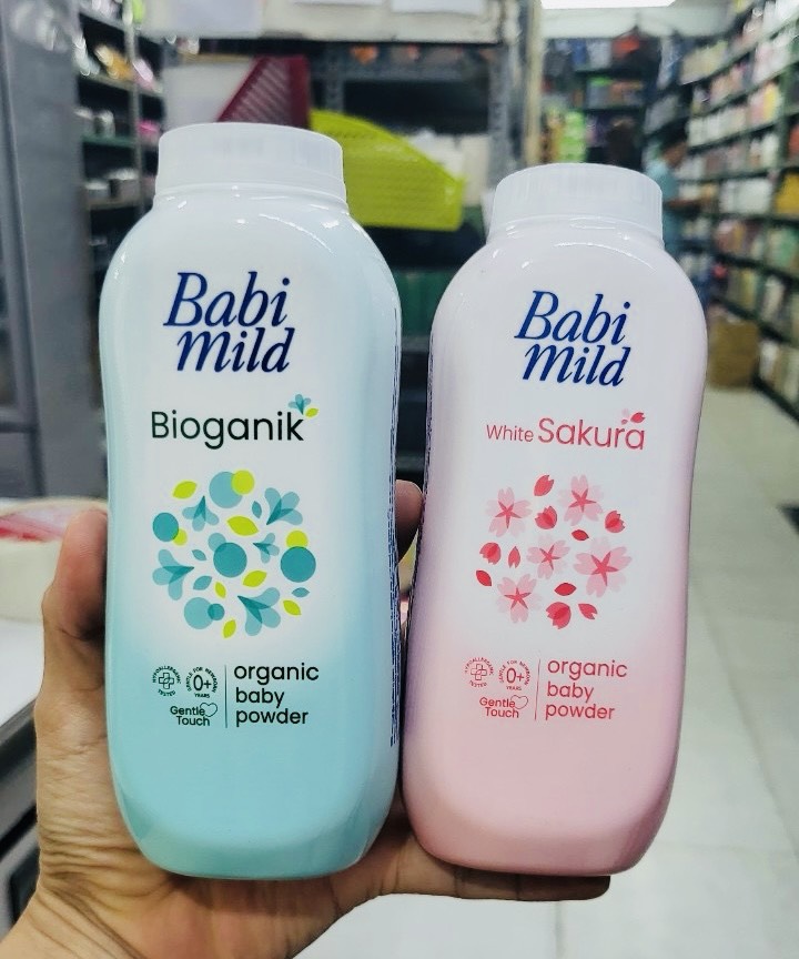 Phấn rôm babi mild thái lan cho bé 160g
