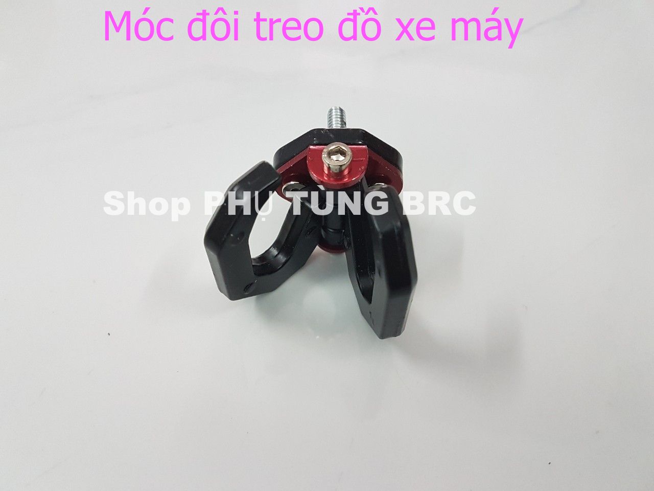 Móc đôi CR7 treo đồ xe máy ( SL: 1 cái móc đôi)