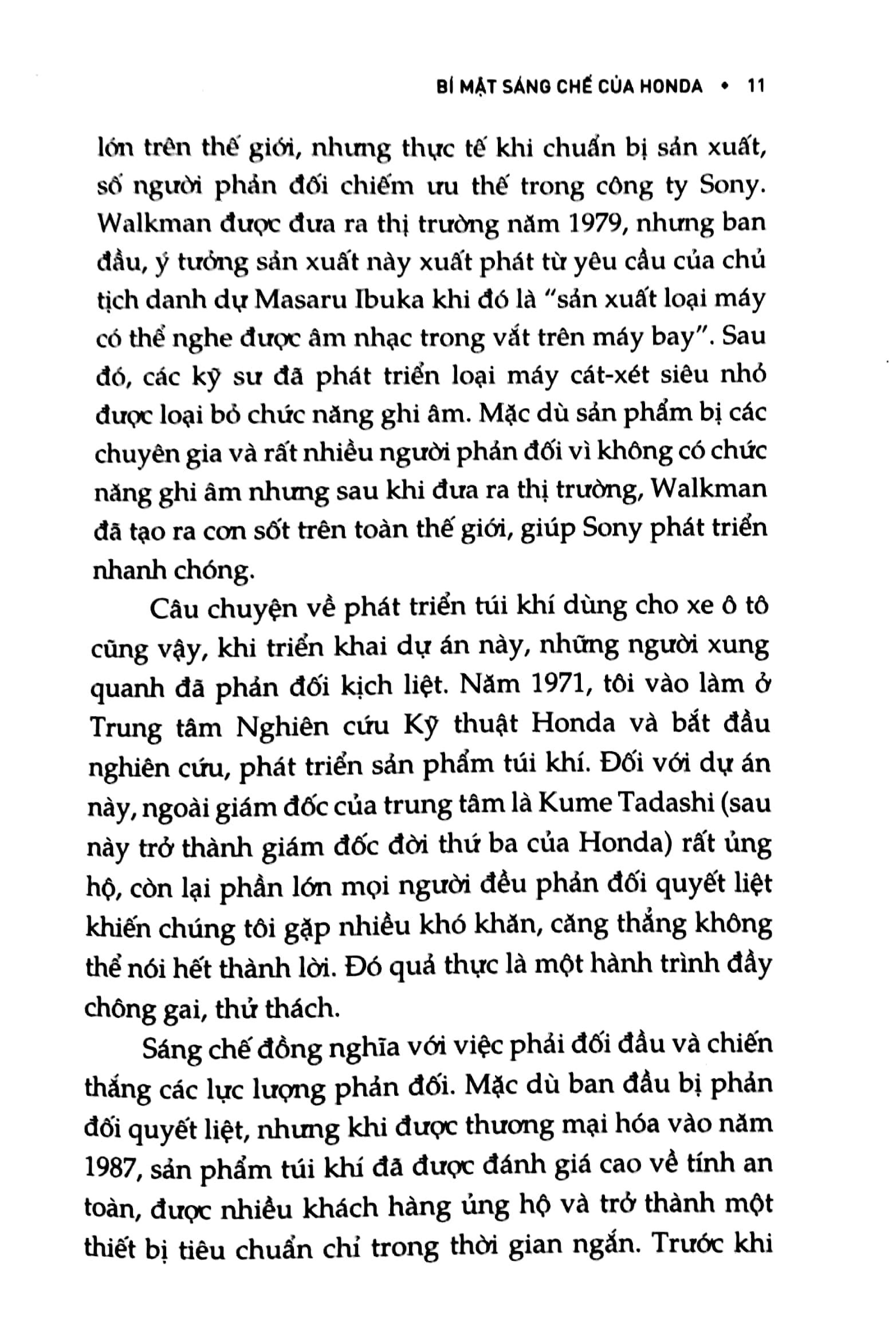 Fahasa - Bí Mật Sáng Chế Honda