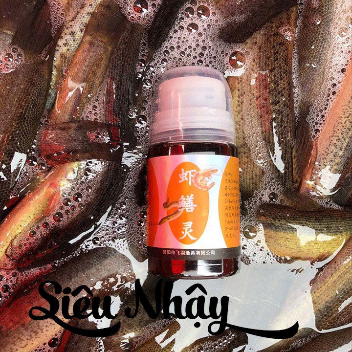 Mồi dụ tôm cua lươn siêu nhậy 50ml - mồi dụ lươn  (cam kết đổi trả trong 2 tuần đầu)