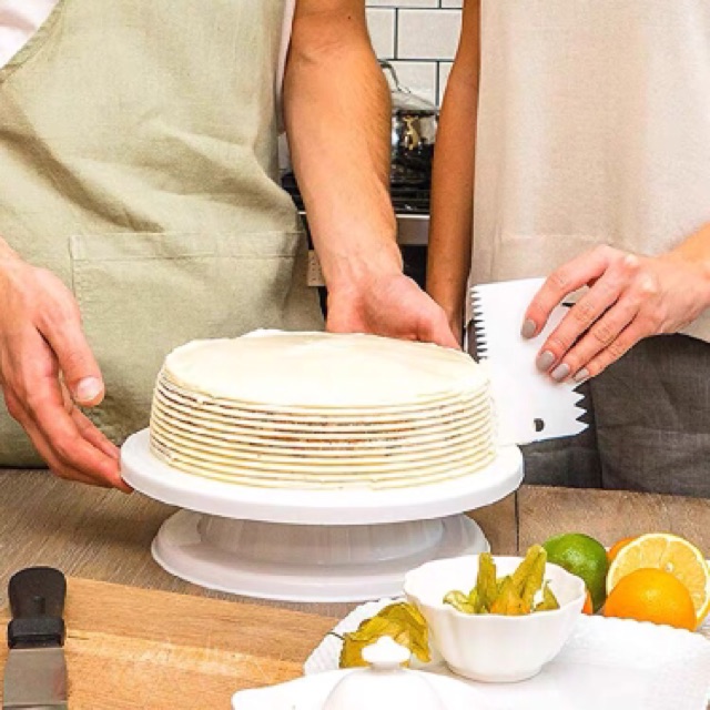 Bộ 3 miếng vét bột, tạo vân bánh