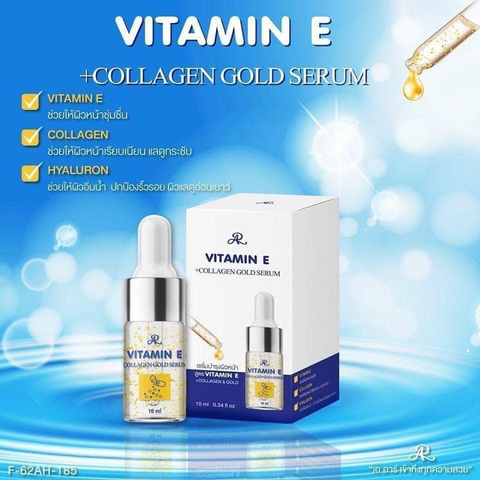 Serum vàng 24K Vitamin E Collagen Gold Thái Lan