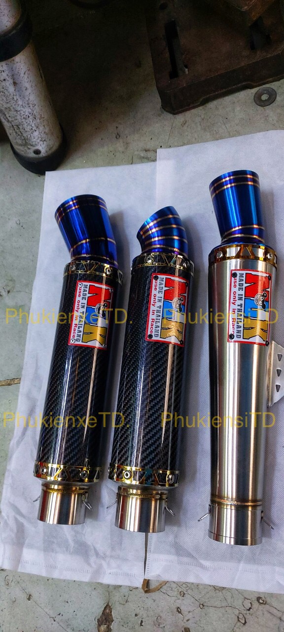 Lon pô NLK gắn cho các dòng xe máy
