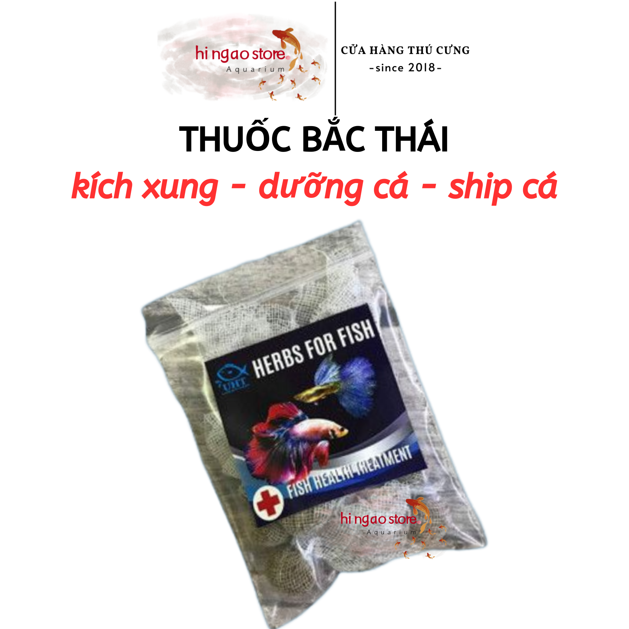Viên Thuốc Bắc Thái - Dưỡng Cá Cảnh | Hingaostore.