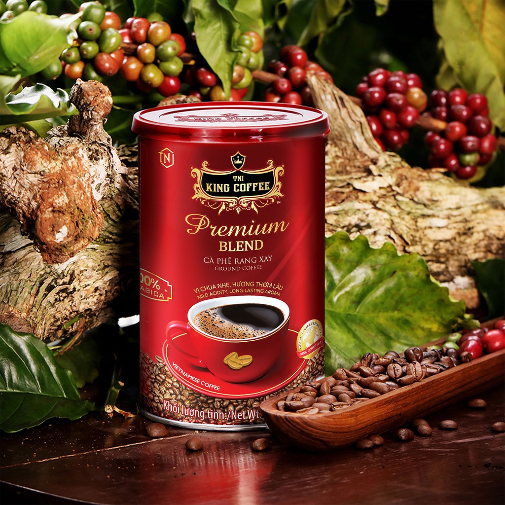 Cà phê rang xay Premium blend (425gr) - Trung Nguyên Legend