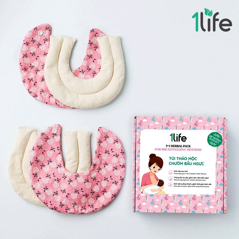 [FOLLOW1LIFE] Túi Thảo Mộc 1LIFE Chườm Bầu Ngực