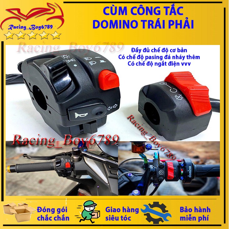 BỘ CÙM CÔNG TẮC DOMINO( có bán lẻ)