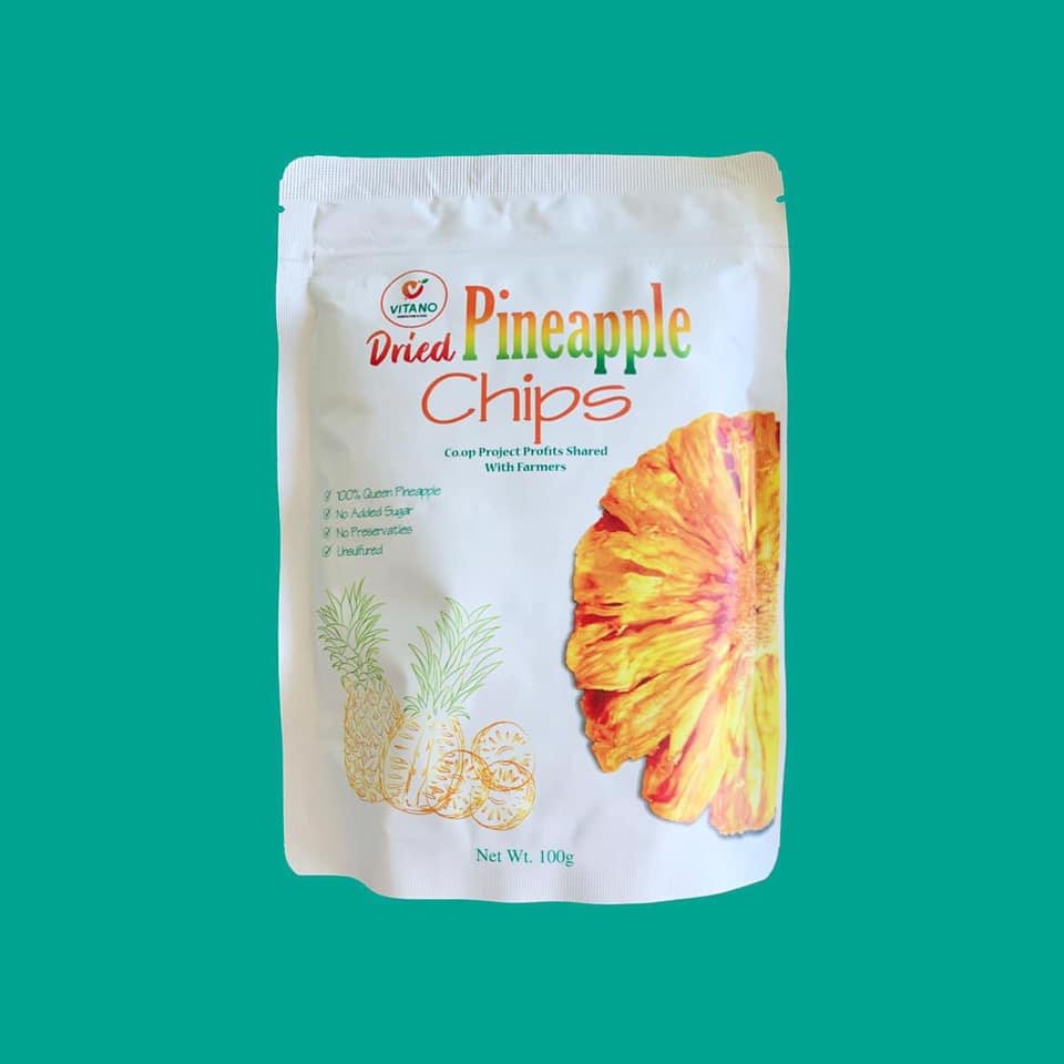 Dứa / Khóm Tắc Cậu Sấy Khô Vitano 100 Gram