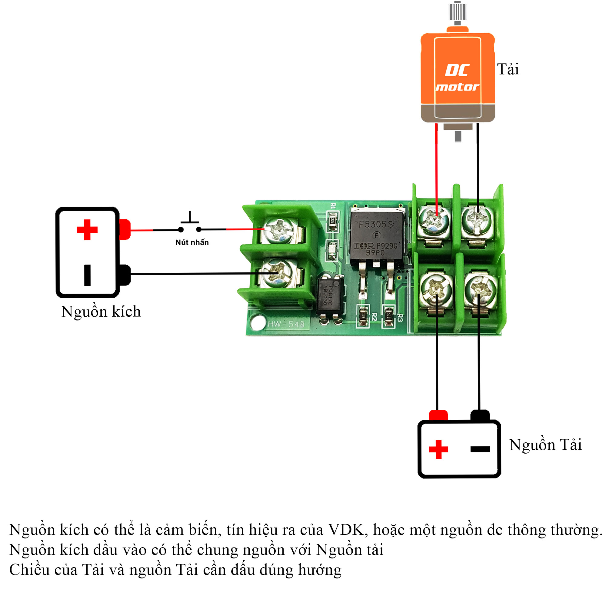 Mạch Đóng Ngắt MOSFET Cách Ly