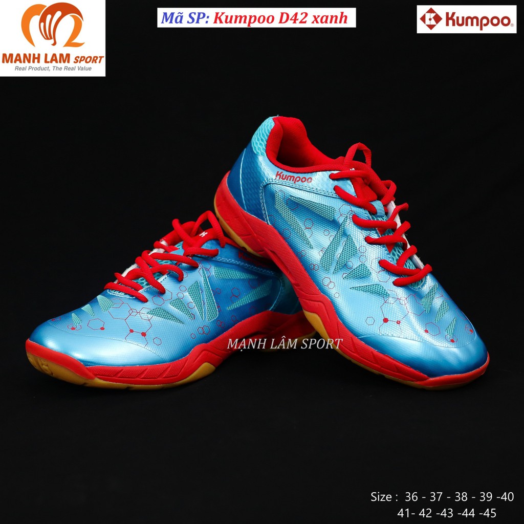 Giày Cầu Lông Kumpoo KH42 xanh