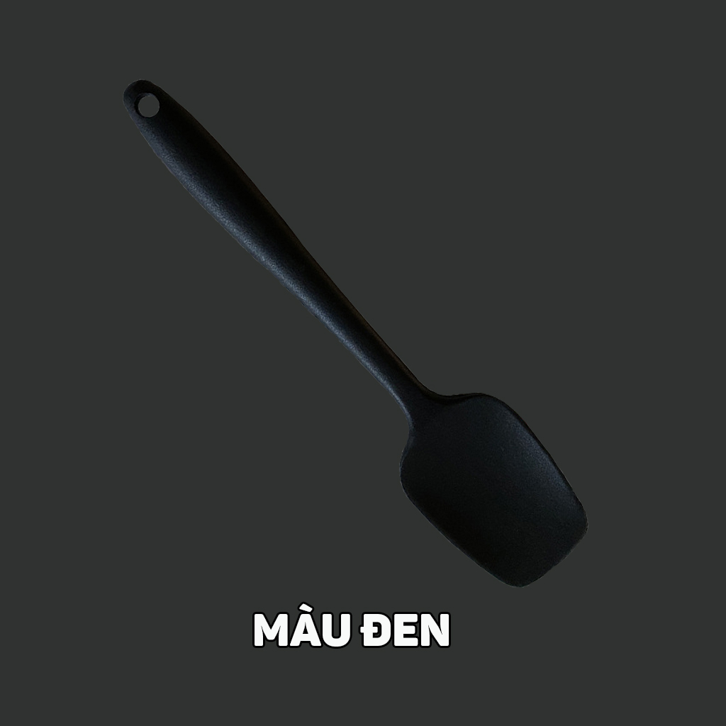 Spatula silicon phới dạng thìa 28 cm