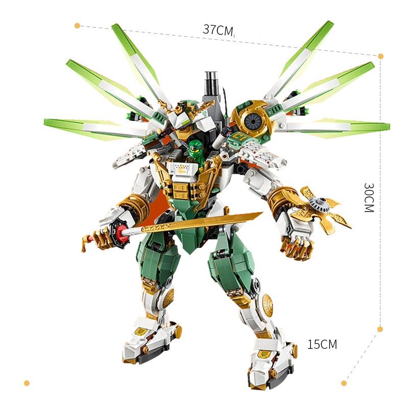 Đồ chơi Lego lắp ráp Ninja Go - Robot Phantom Ninja 4020 - Mẫu mới nhất