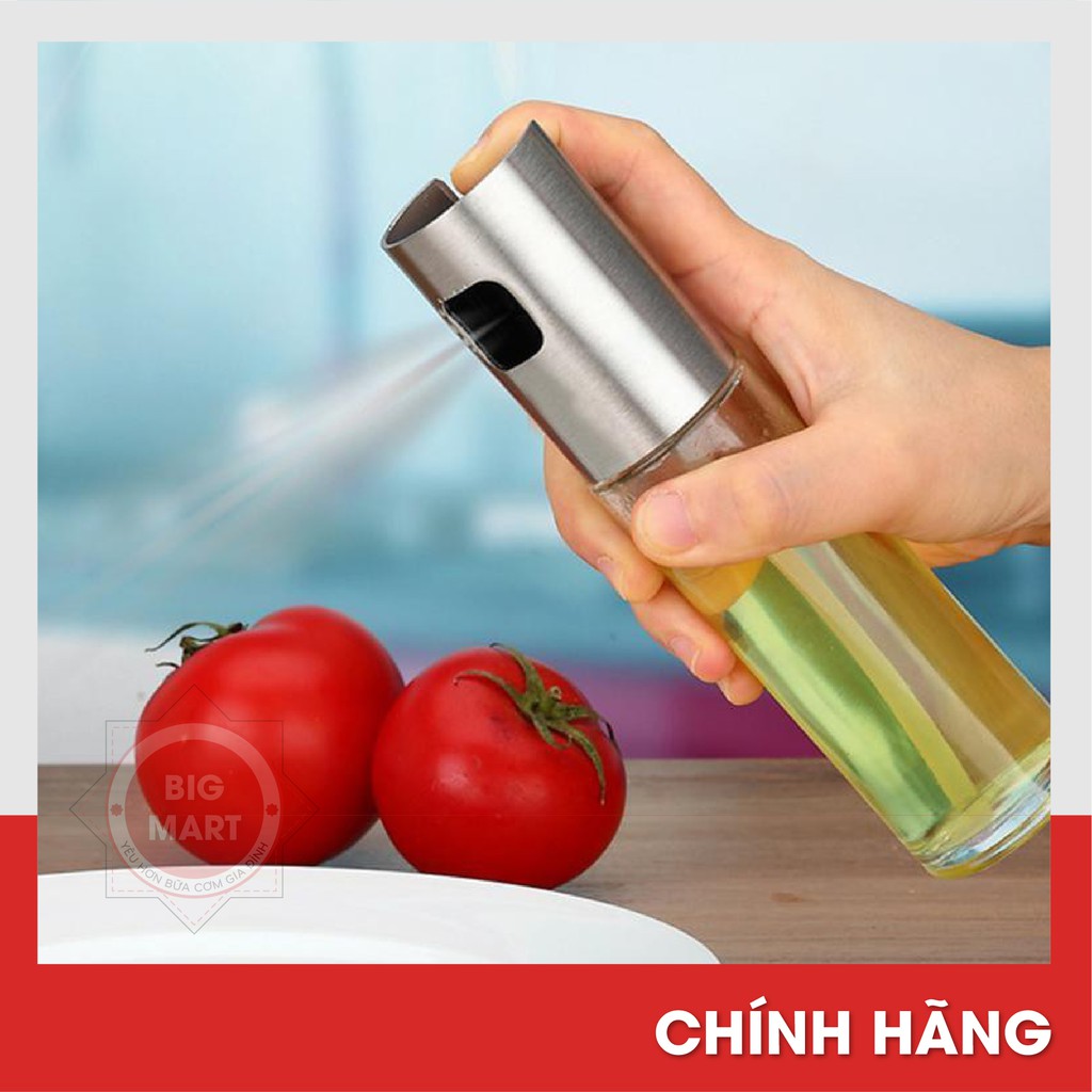 Chai xịt dầu ăn Galuz