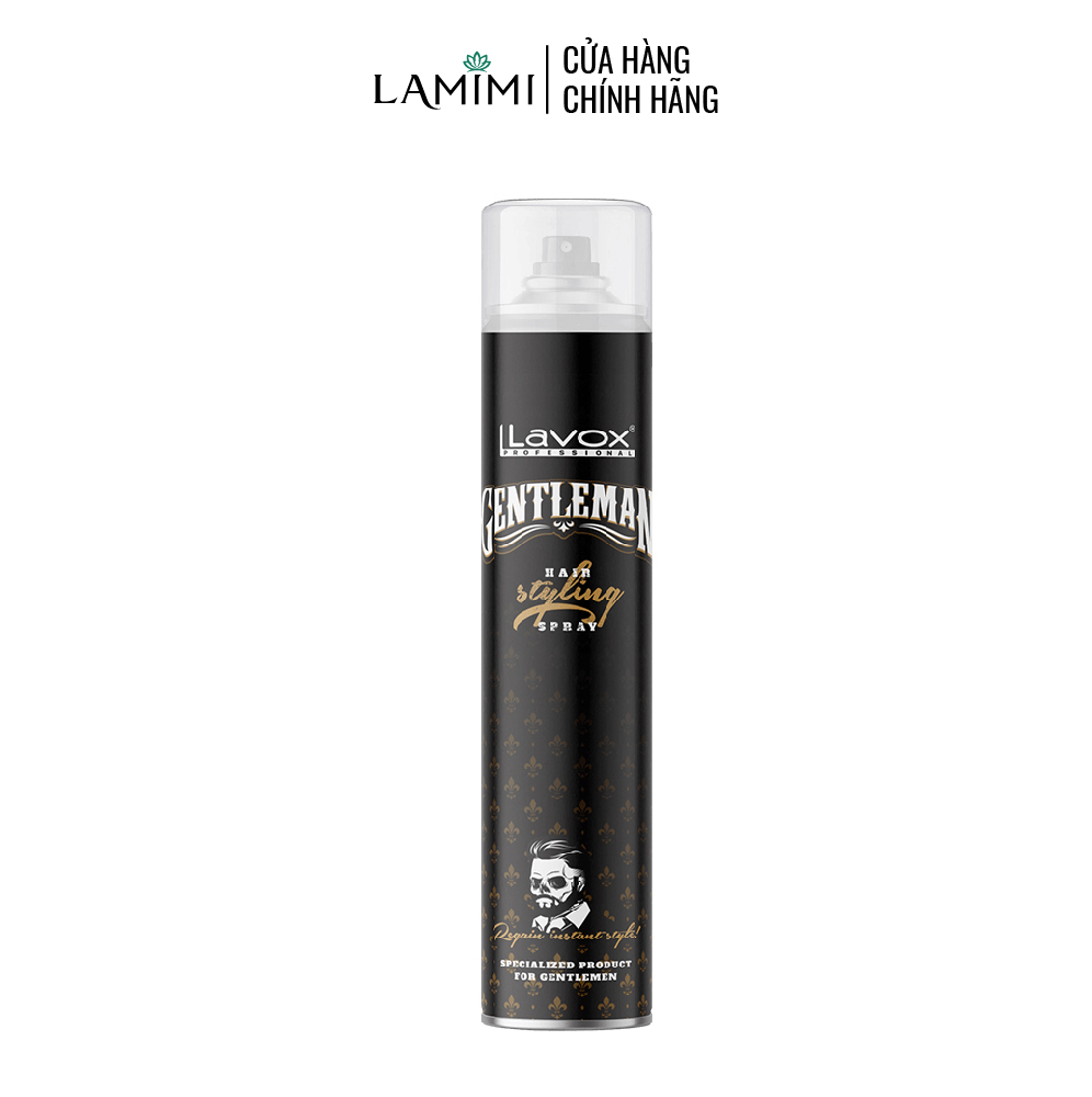 Keo Xịt Tạo Kiểu Tóc Lavox Gentleman Tự Tin Tạo Mọi Kiểu Tóc